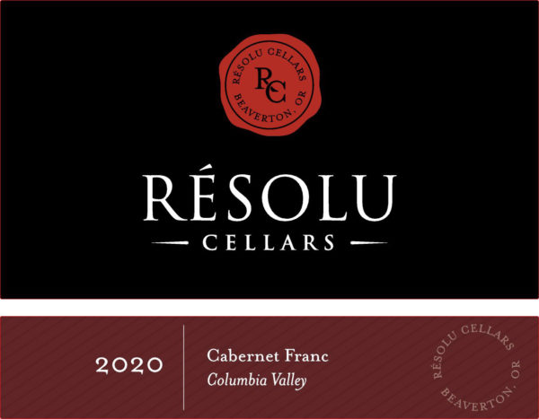 2020 Cab Franc Front Label